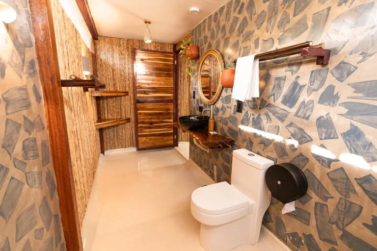 Baño de Cabaña superior